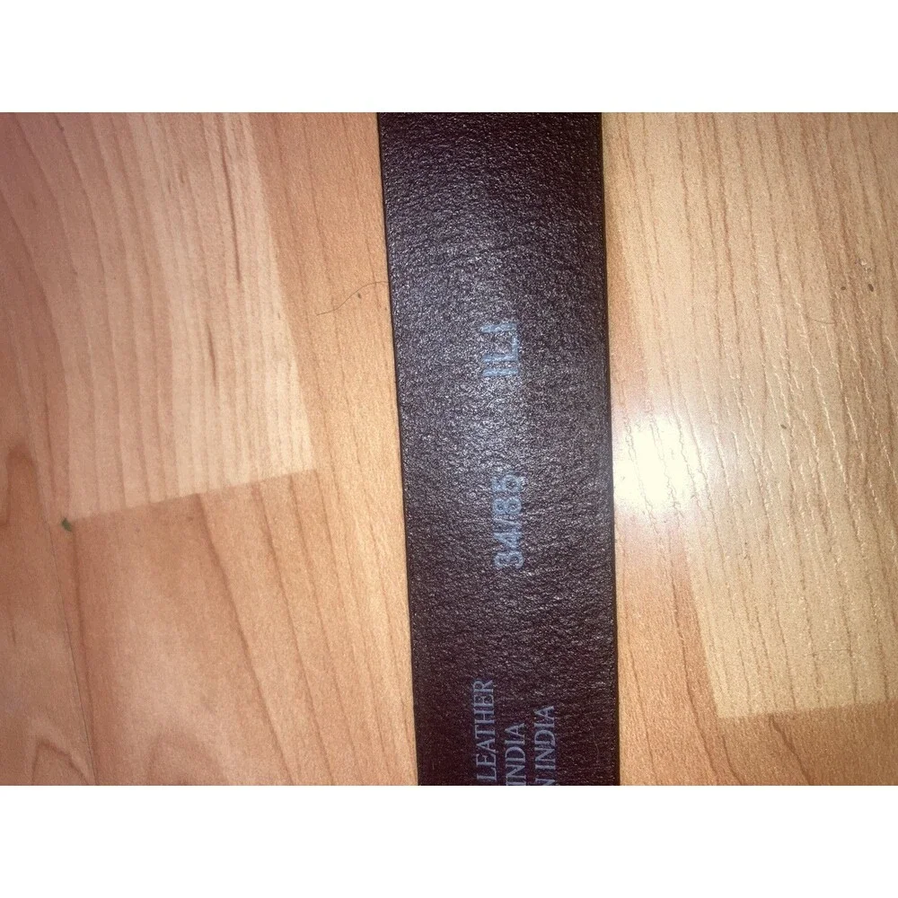 Men’s Levis Genuine Leather Belt 11LV02BZ Sz 34/85